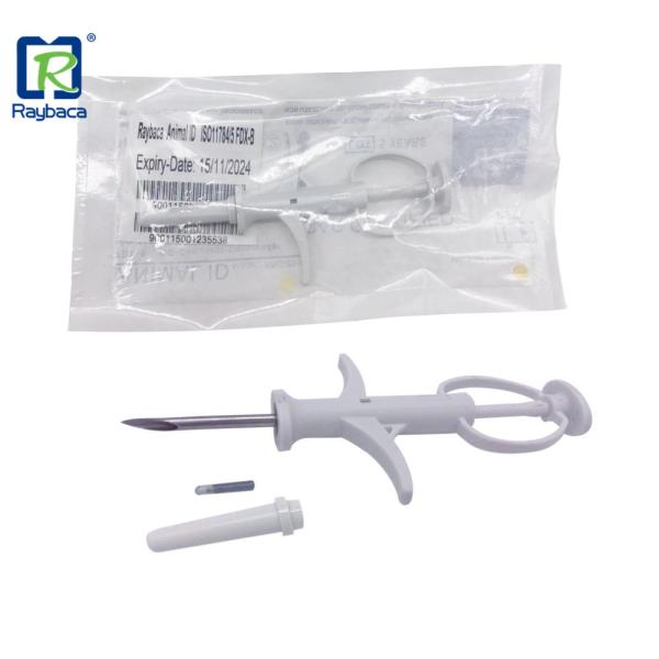 Pets Identification Microchip Syringe 2.12 * 12mm Injectable Transponders