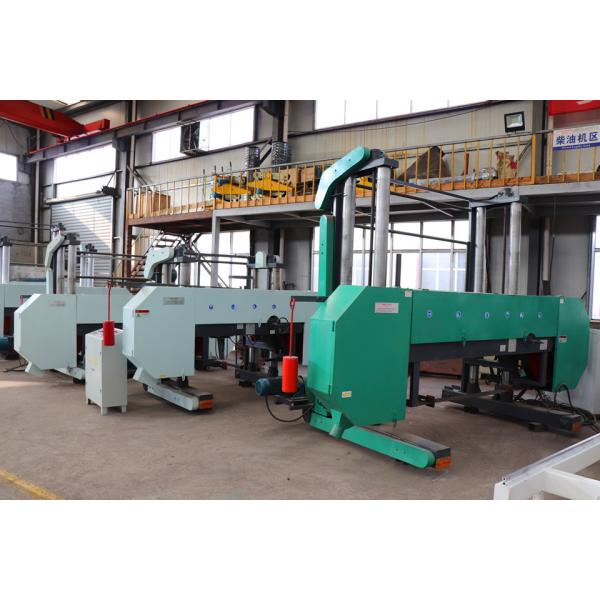 MJ1500 Large Bandsaw Mill 1500mm Horizontal Band Saw Mill Electrical Type