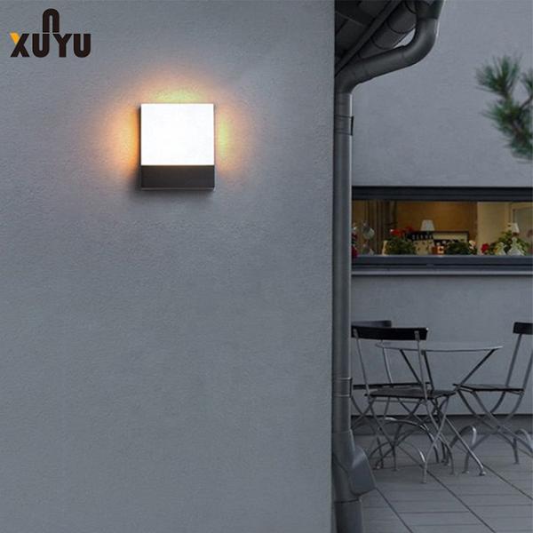 15w Ultra Thin Square Wall Mount Porch Light For Living Room