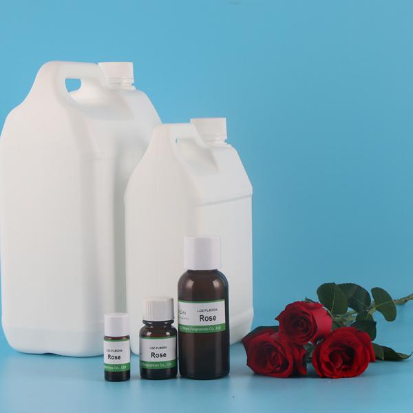 High Concentration Rose Fragrance Essential Oils Floral Flavors Oil For Cosmetics Making
