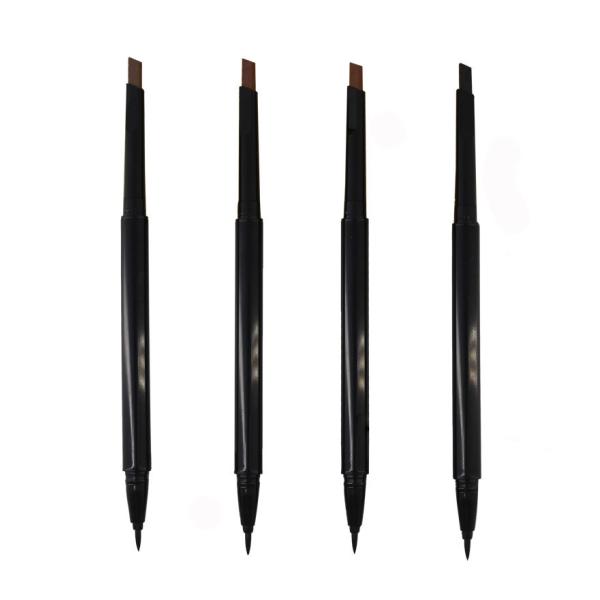 Карандаш брови 4 цветов минеральный двойной возглавленный с продуктами макияжа бровей карандаша карандаша для глаз