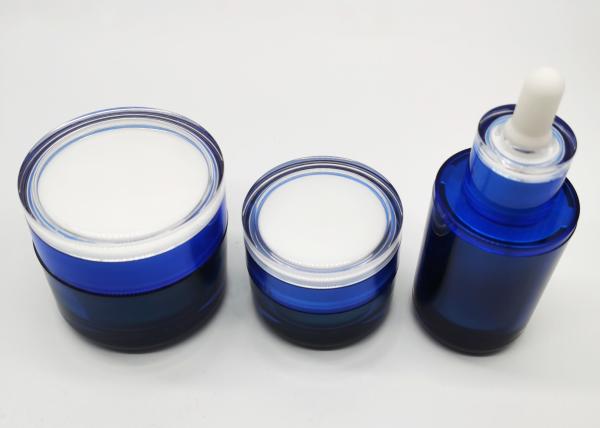 Cosmetic Packaging 30ml 30g 50g Glass Dropper Essential Oil Bottle