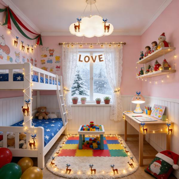 Battery Operated LED String Lights with Warm White Light, Low Power Consumption, and IP65 Waterproof for Indoor Outdoor Decor
