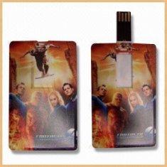 Memoria USB retractable AT-045C de la tarjeta de crédito