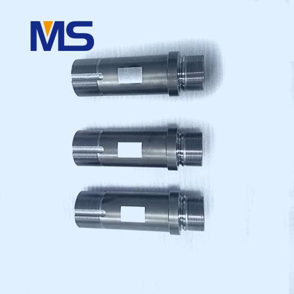 Thread Screw Sleeve CNC Machined Parts with 38CRMOAL Material, Nitriding Surface Treatment, and Both Side Thread for Pressure Machines