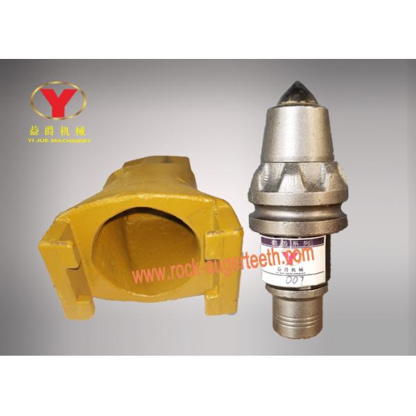 Tungsten Auger Bit Teeth Round Shank Cutter Bit With Drilling Tool OEM / ODM