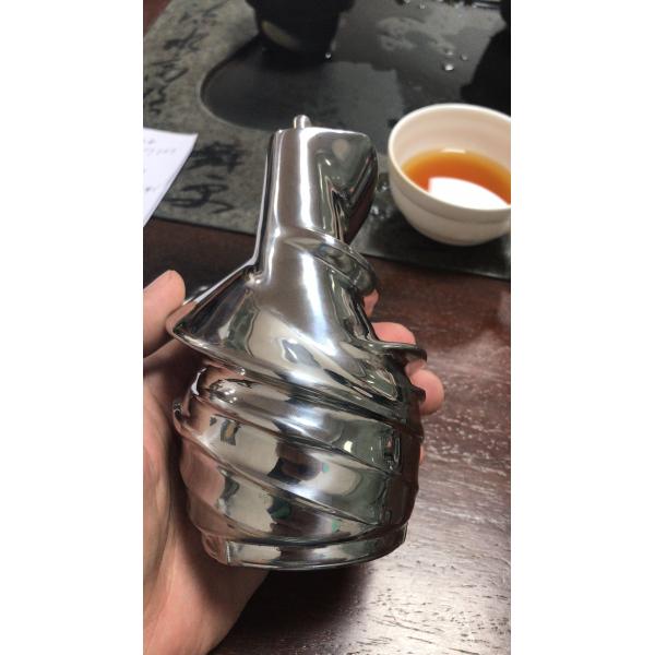 Stainless Steel Screw Extracteur de jus 360 degree strainer assembly wide mouth slow juicer GK-SS01