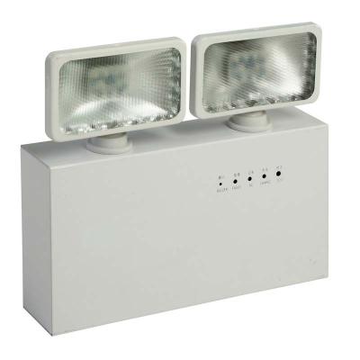 Lumières jumelles intérieures/extérieures professionnelles de secours de la tête LED avec le diffuseur en verre