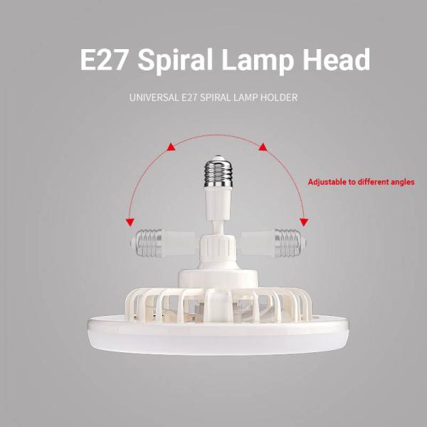 20w Ceiling Fan Light with Silent Design and Remote Control Working Lifetime Hour 30000