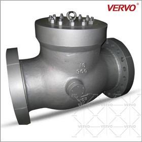 Válvula de verificação de aço forjada moldada PSB NRV 600LB PSB que inclina o disco 12 A216 WCB API594 DN300