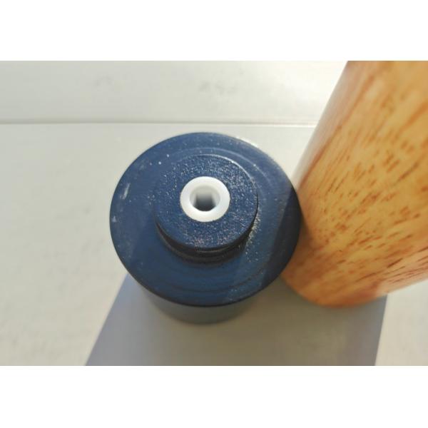 276g de cerámica núcleo de sal y pimienta molinilla en el frasco de madera de caucho elegante
