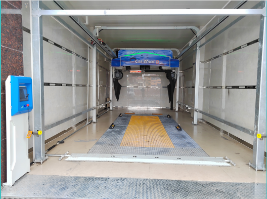 Rollover Car Wash System 304 Stainless Steel Automatic Touchless Car Washing Robotical Touchless Car Wash Equipment