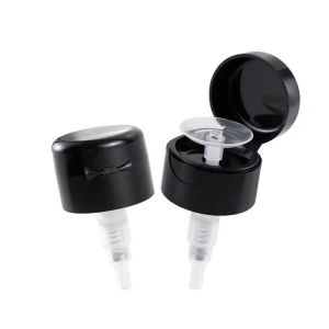 Bomba pulverizadora de aceite desmaquillante con cierre en espiral 33/410, material PP