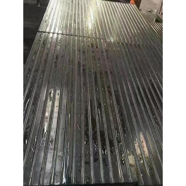 Le plan de travail chinois de granit de noir de la Mongolie couvre de tuiles les tuiles extérieures adaptées aux besoins du client de mur de granit