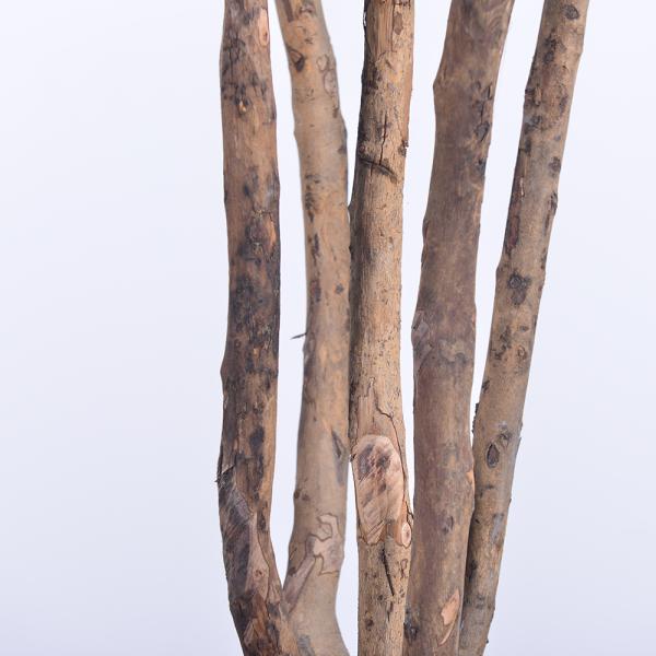High-End 6FT Faux Olive Tree Indoor Multi Trunk Black Artificial Tree Olive With Natural Wood Trunk For Home Office Mall Decor