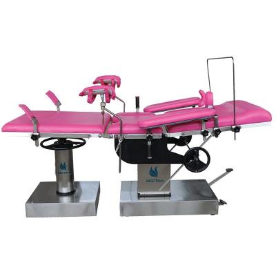 Manual obstetric table
