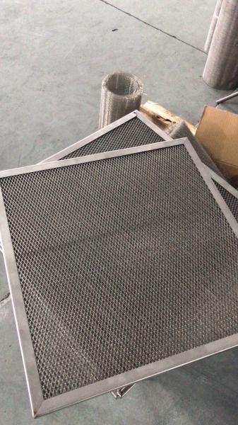 Metal Washable Oil Mist Filter Element Air Grease For Cooking Exhaust Systems