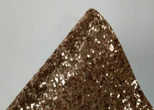 Hunky Textile Chunky Glitter Fabric Roll Wall Coverings Champagne Color