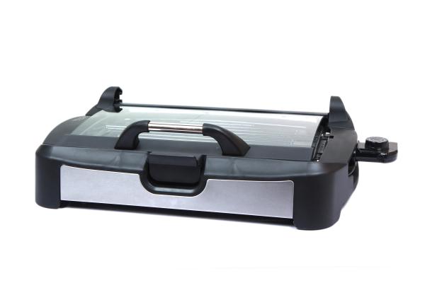Black Small Table Grill Griddle , Electric BBQ Grill For Home Appliance