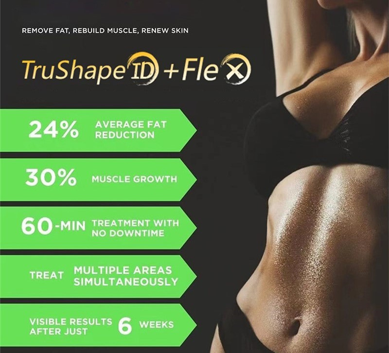 Тело Trusculpt для похудения Монополярная радиочастотная машина 2 в 1 Flex Trushape Id Flex