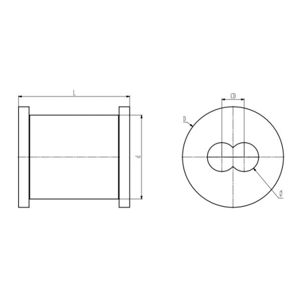Двойной материал сплава HIP Ni60 цилиндра бочонка компонентов штрангпресса еды винта