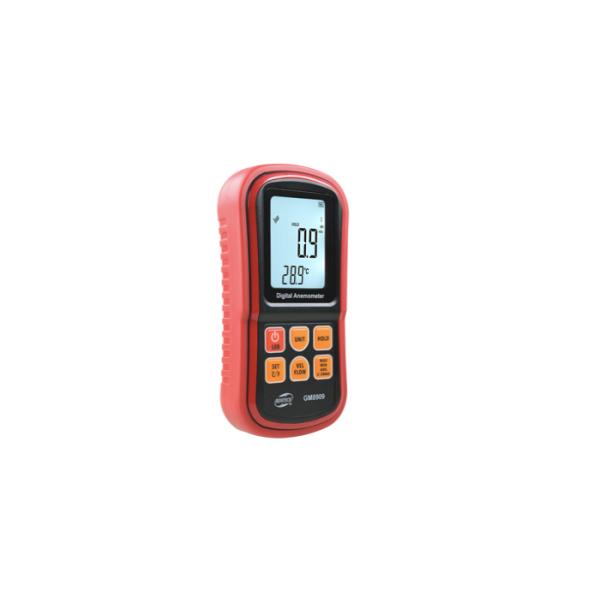 Рычаг Handheld цифров ветромера GM8909 Retractable телескопичный длинный или краткость