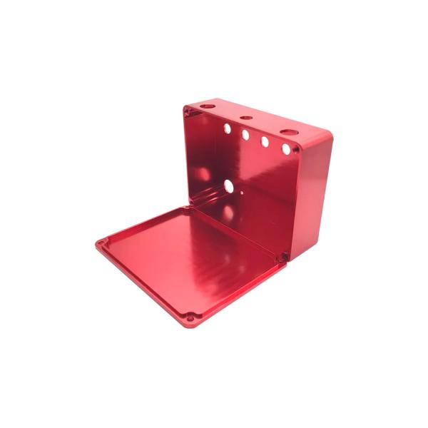 Custom CNC Brushed Small Enclosure Aluminum Box By Die Casting