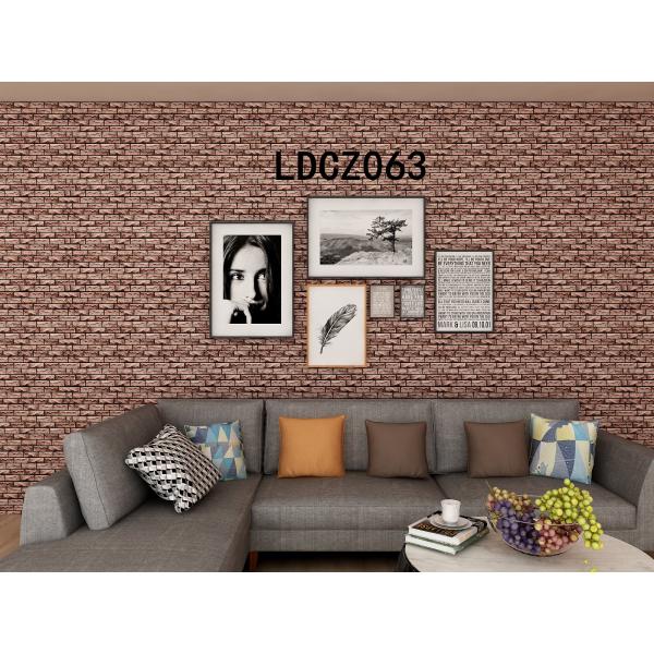 Workshop Retro 3D Grey Brick Wallpaper 0.17mm-0.30mm Thickness