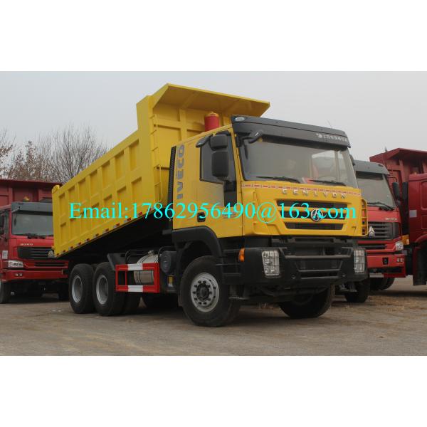 10 camion à benne basculante résistant jaune du rouleur 6x4 pour la solution ZZ3257N3847A de projet de route