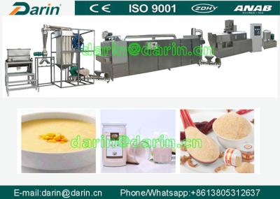 Chaîne de fabrication de nouvelle poudre nutritive multifonctionnelle de condition équipement de fabricant de nourriture de poudre de riz avec l'OIN de la CE diplômée