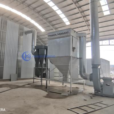 Sistema de recolha de poeira industrial ecológico Remover de poeira industrial para fábrica de pedra