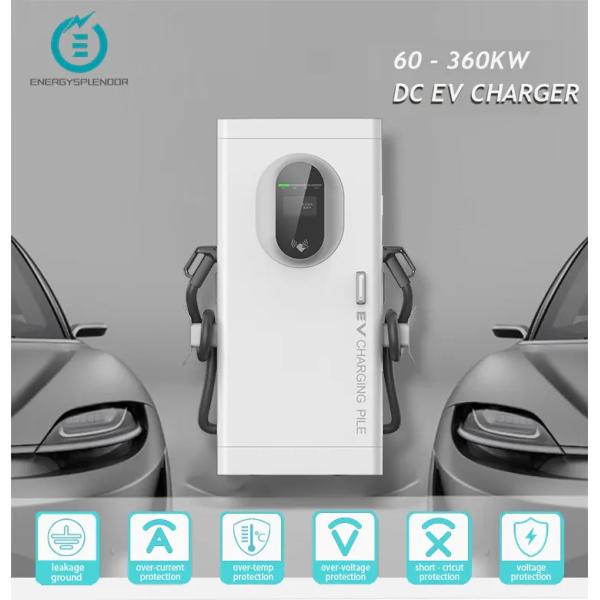 GB/T Type Dc Fast EV Charger Pile 180kw OCPP With RFID 4G For Station