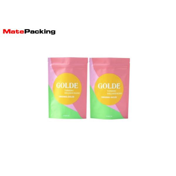 100% Food Grade Plastic Reusable Tobacco Pouch , Foil Flexible Laminated Pouches High Barrier
