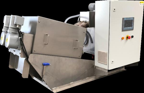 Material de aço inoxidável de filtro industrial controlado por PLC com desempenho duradouro