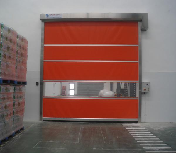 Porta de alta velocidade industrial de interior elétrica Porta automática de rolagem rápida