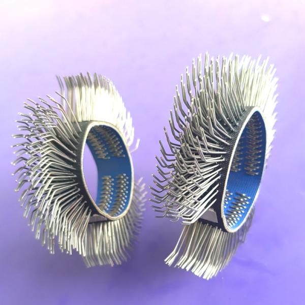 Metal Bristle Laster Belts Replacement Wire Brush Belt For Mbx or Dca Machines