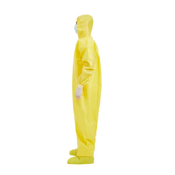 Medical Disposable Protective Coverall Safety Work Wear 75GSM