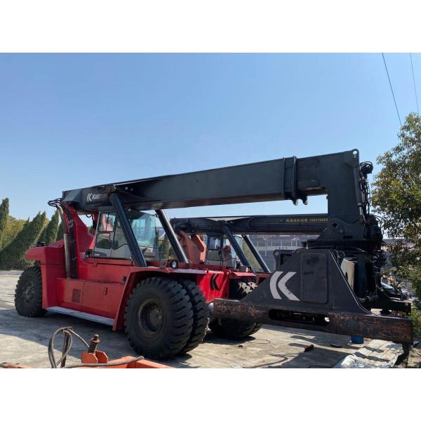 High Operating Efficiency Used Kalmar Construction Machine Contchamp 45ton Crane