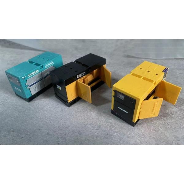 Komatsu EGS380BS 1/50 Alloy Generator Engine Model Die-Cast Construction Machinery Collectible