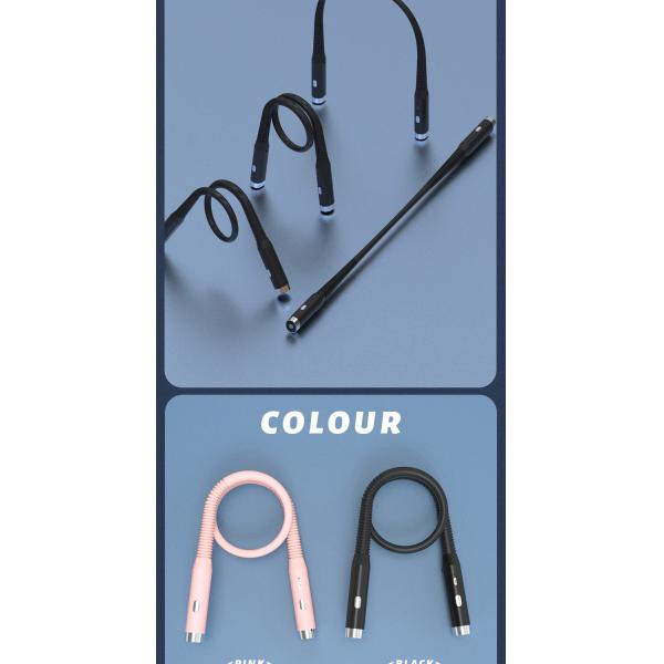 Control Mode Switch Control Led Portable Flexible Neck Hanging Charging Book Light for DIY
