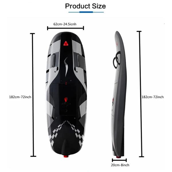 Wholesale OEM ODM Electric Jet Board  High Power Electric Surfboard Carbon fiber material Electric surfing board