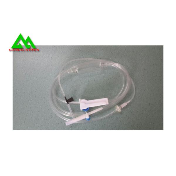 Sterilized Disposable Infusion Set , ISO Standard Medical Infusion Set With Needle