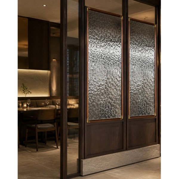 Mirror Finish Fine-Dot Hammered Embossed Stainless Steel Sheet with Custom Sizes for Luxury Decor