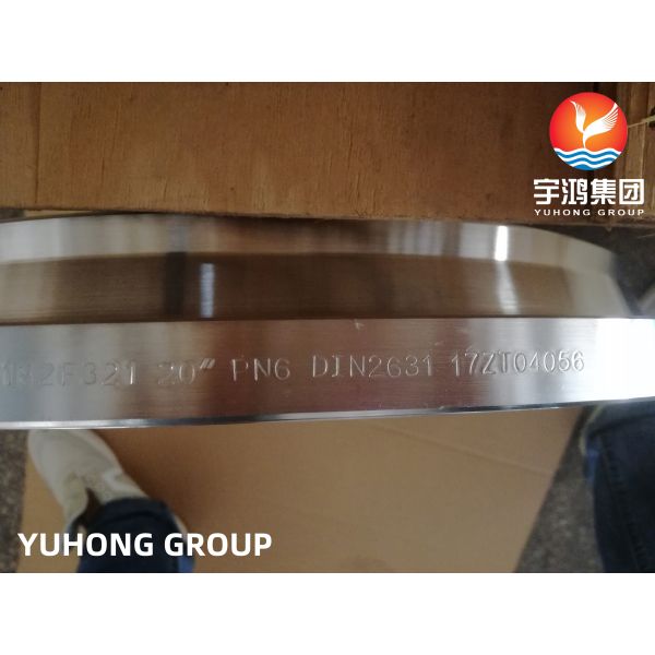 ASTM A182 F321 Stainless Steel Flanges Supplier ASME B16.5 Weld Neck Flange