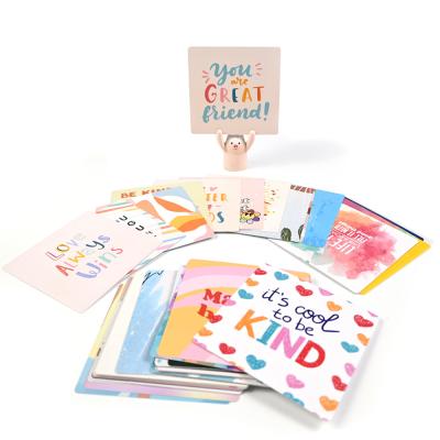 50 CMYK Couleur Journée de gratitude Cartes d'affirmation positive Impression personnalisée