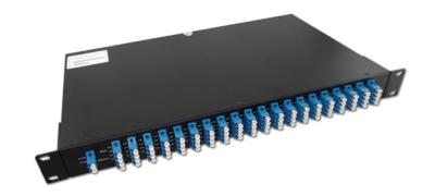 DWDM 3 port 100G/200G Fiber Optic WDM in optical fiber communication
