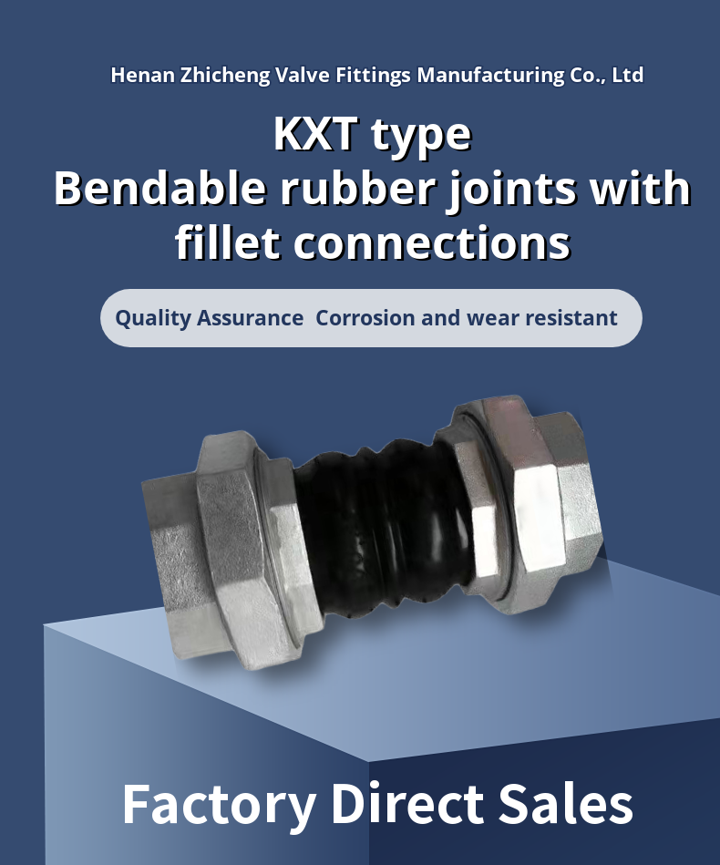 Industrial Wire Buckle Rubber Expansion Joint Flexible Connector with Stainless Steel 304 and EPDM Rubber for DN15 DN200Pipes