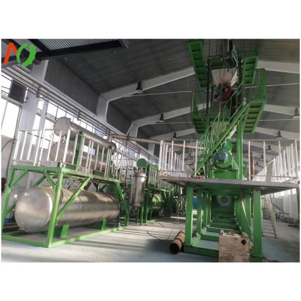 Pyrolysis Machine for Waste Plastics to Fuel Oil Feeding Material Waste Tire Plastics