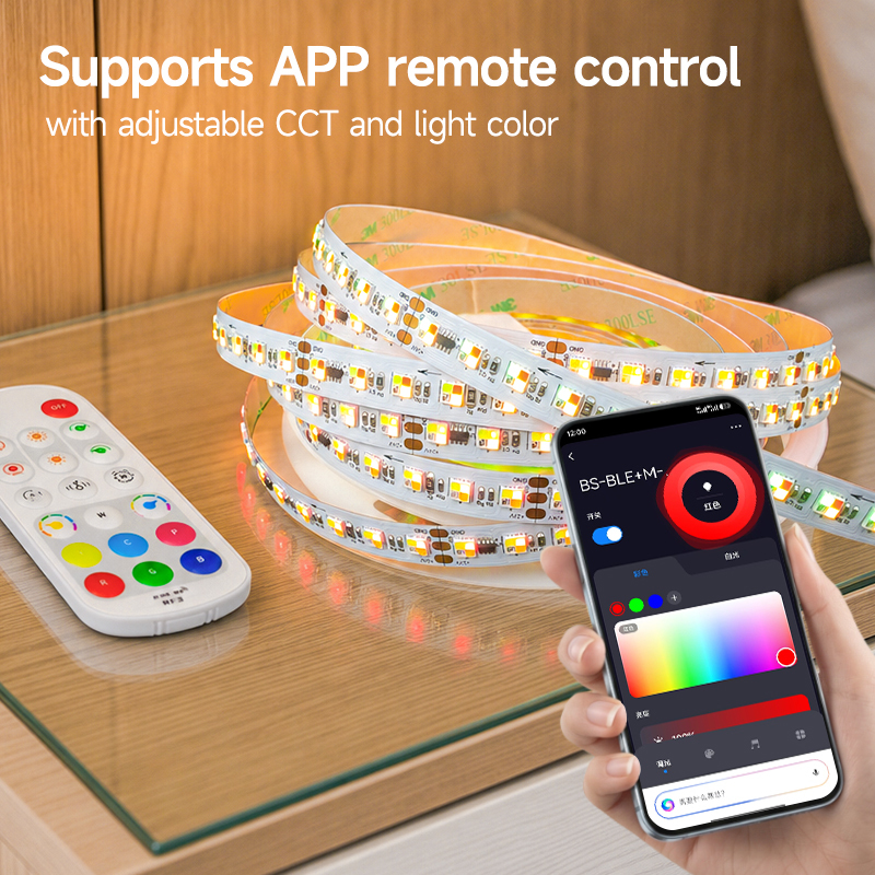 RGB Color Changing Waterproof Flexible LED Strip Light for Indoor Outdoor Accent Lighting