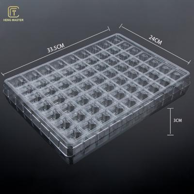 o vácuo de 3cm formou bandejas plásticas